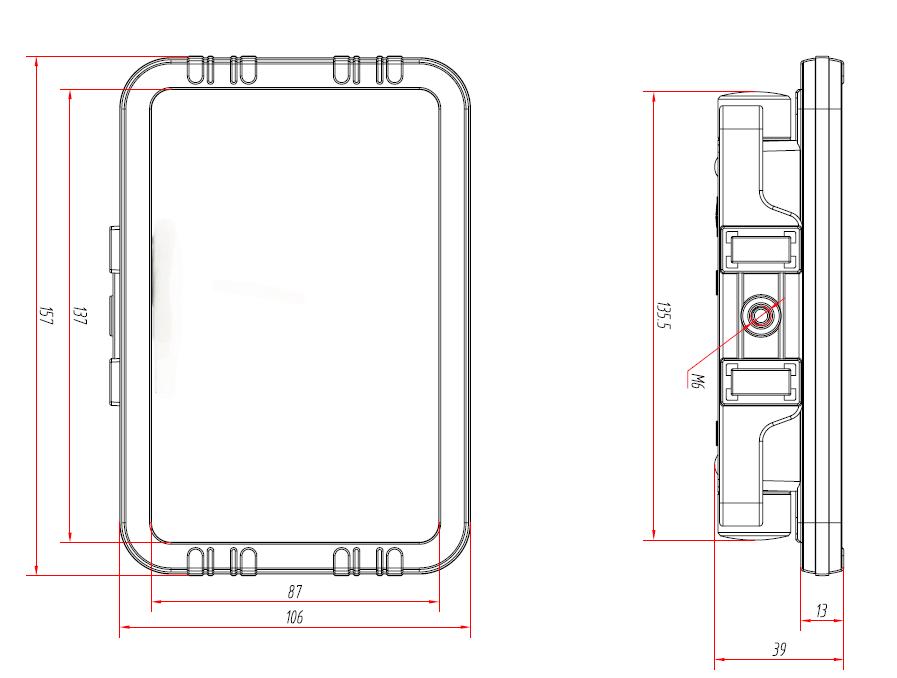 rechargeable led work light size line drawing.jpg rechargeable led work light size line drawing.jpg